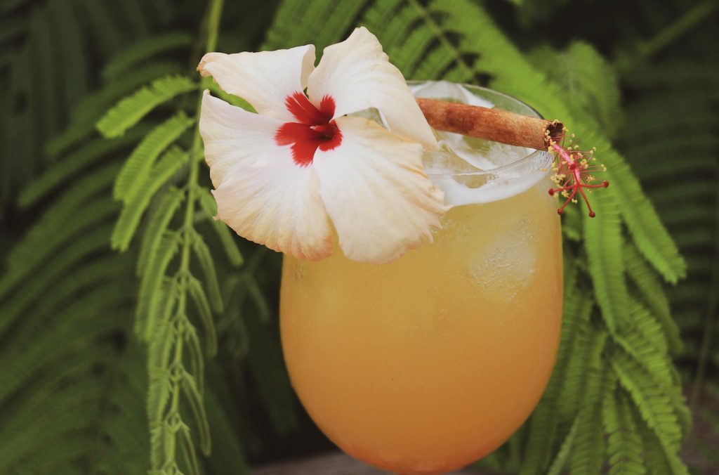 Tropical Pineapple Cocktail Recipe by Tavola Fiji