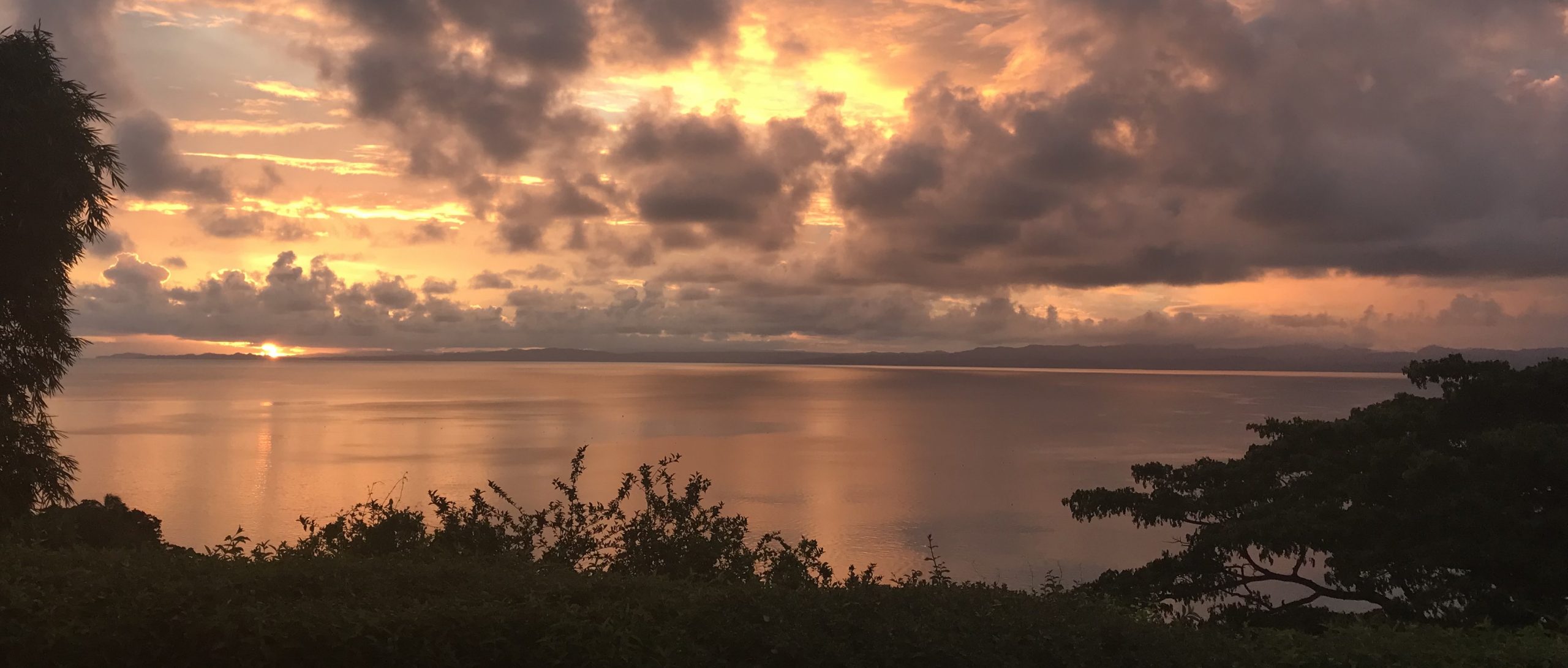 View from the private infinity pool Fiji private pool villa