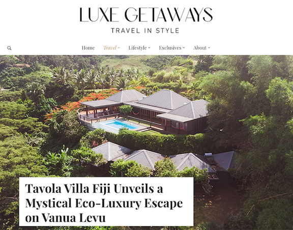 Luxe Getaways featuring Tavola Villa
